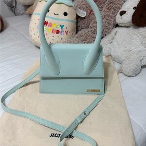 Jacquemus Light Blue Shoulder Bag